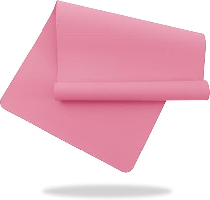 Different coloured yoga mat