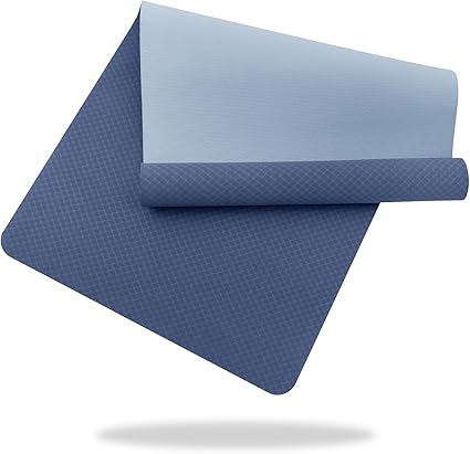 Different coloured yoga mat