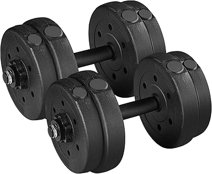 Heavier set of dumbbells
