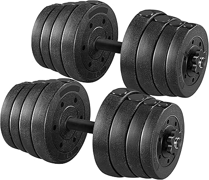 Heavier set of dumbbells